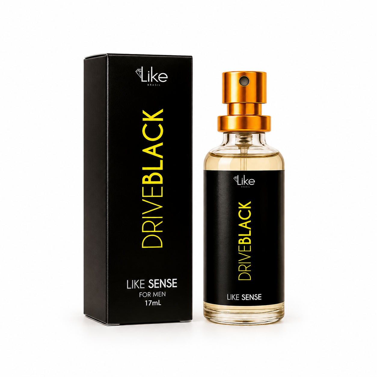 Perfume Drive Black Like Sense - 17ml